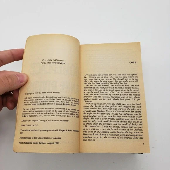 Lot of 4 Anne Rivers Siddons Romance Paperback Books Hill Towns Homeplace & more - Picture 9 of 10